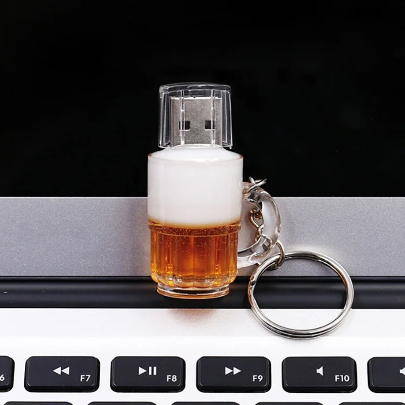 Мини-пиво флеш-накопитель с памятью USB 3.0 на 128 ГБ, водонепроницаемый ключ U диск, Пендрайв на 64 ГБ, 32 ГБ, 16 ГБ, 8 ГБ, бесплатный адаптер в комплекте.