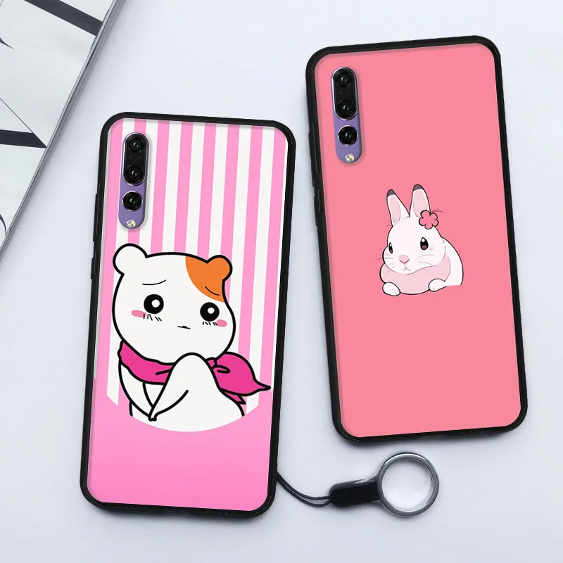 Для huawei P20 чехол 3D Рельеф Живопись Чехлы для Pro Мягкий силиконовый ТПУ Coque p20