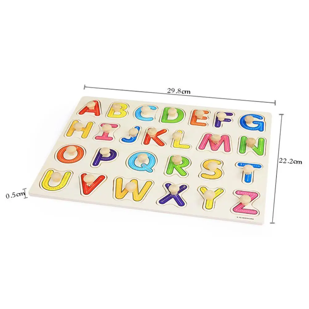 30 см деревянные головоломки малыша раннего игрушки детские руки схватить