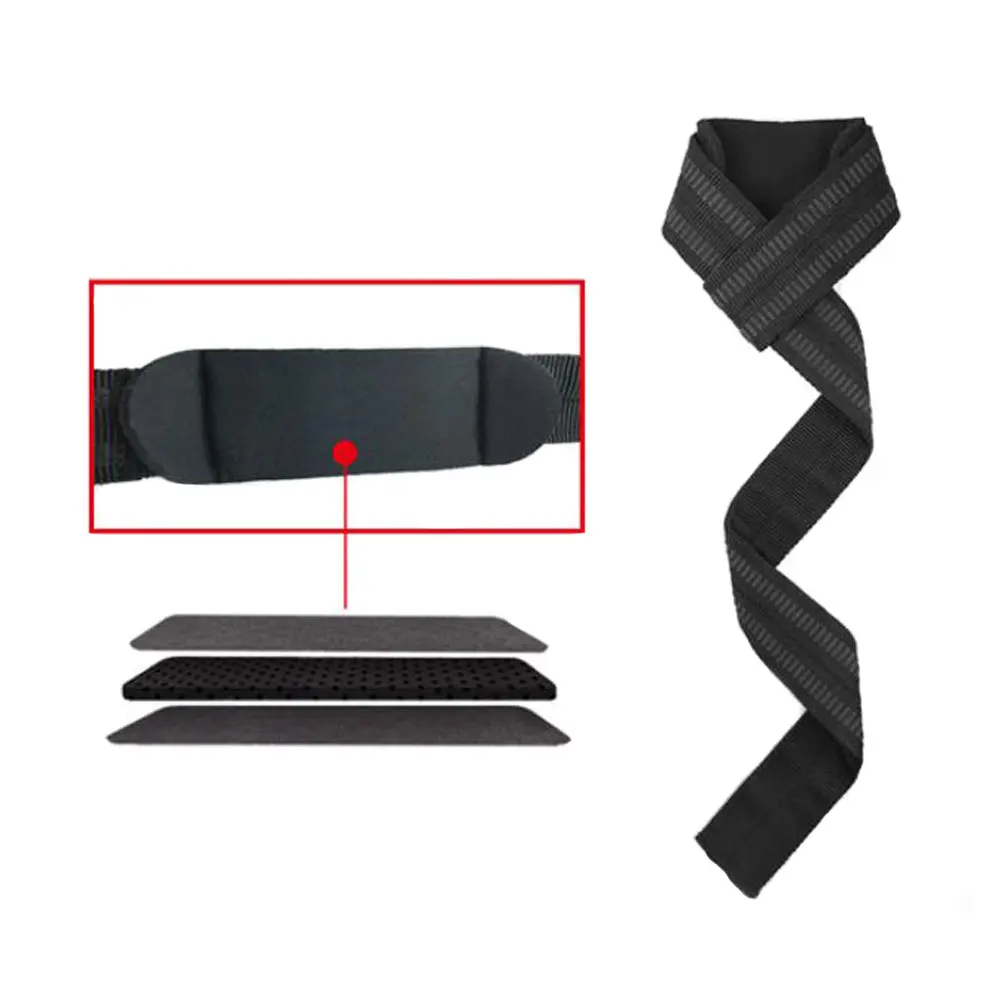 2 шт. пара браслет для занятий тяжелой атлетикой защиты запястья на ремнях защита