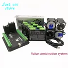 4-осевой комплект с ЧПУ, 4 драйвера M542C + плата контроллера mach3 USB UC300 + 4 шаговых двигателя HS21A 57 + блок питания