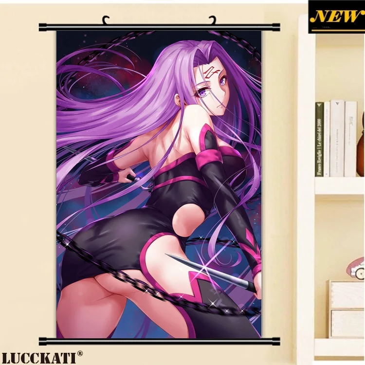 40X60 см Fate grand order Fate/go Fgo Сексуальная лоли каплей мультфильм аниме Настенная картина плакат прокрутки ткань холст живопись 1 - Цвет: O
