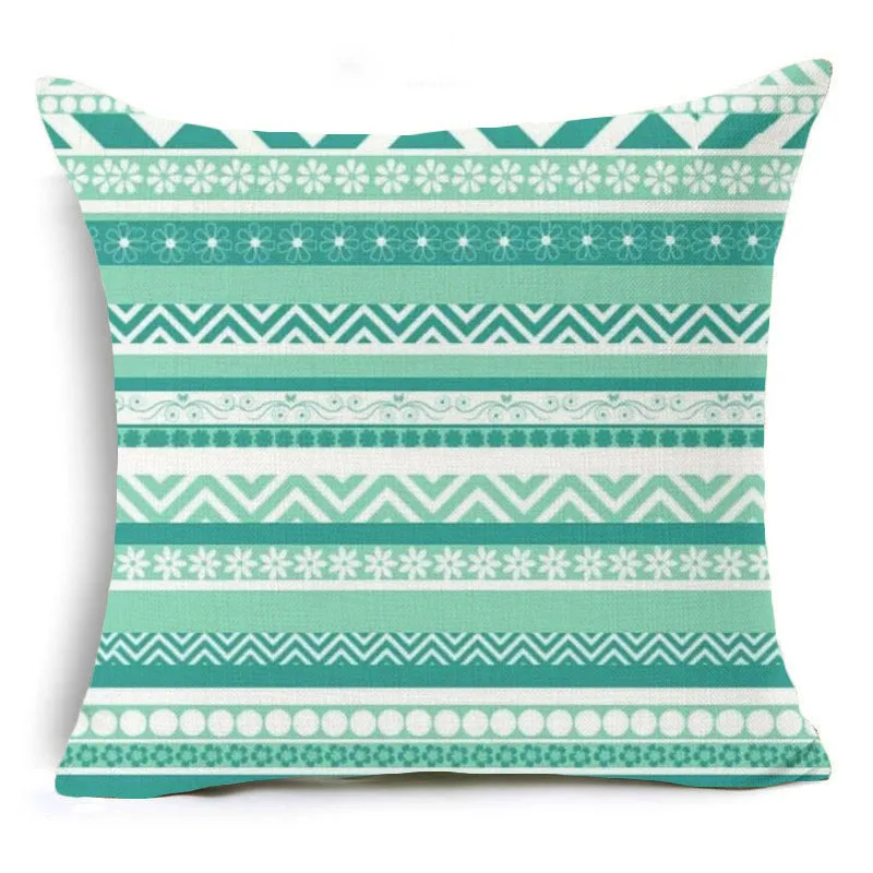 Elife Полиэстеровая хлопковая льняная индийская наволочка для подушки