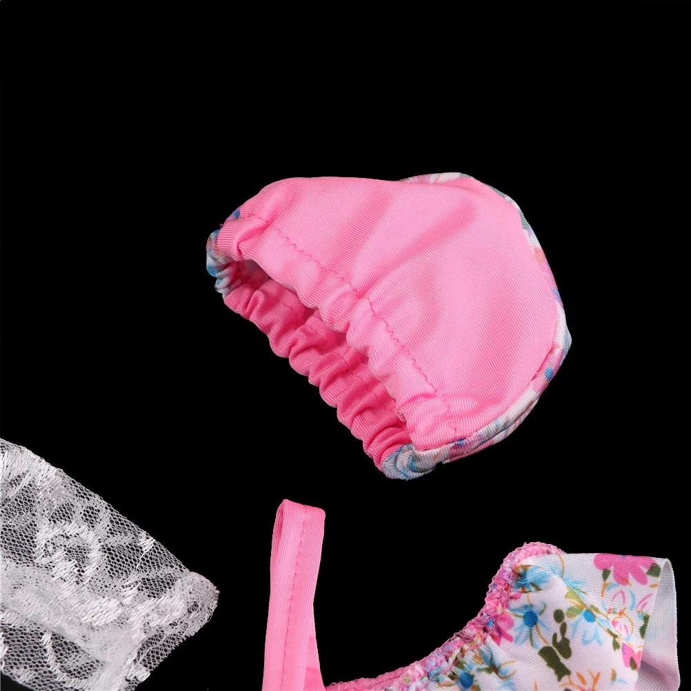 1 комплект новинка 18 дюймов купальник для куклы/кепка летний купальный костюм