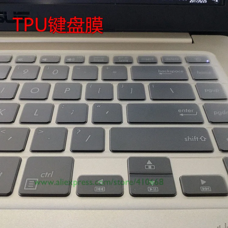 15,6 дюйма клавиатура протектор кожного покрова для Asus vivobook S15 S15UX530 S5100U S5100UA U5100UQ K505B X510UA K505BP9420 15 дюймов