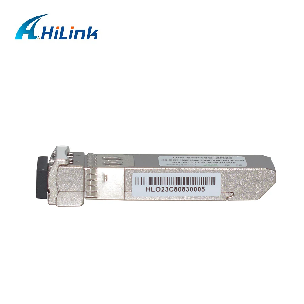 Бесплатная доставка по почте! 10G Base ZR CH17-61 80km DWDM SFP + Дуплексный LC трансивер с DOM |