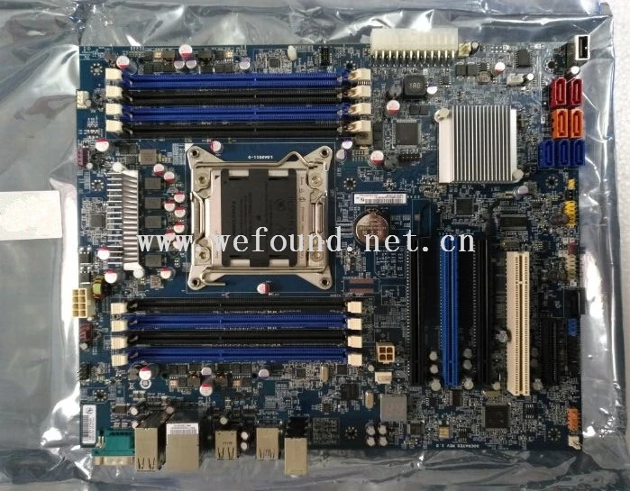 100% рабочая Серверная материнская плата для S30 X79 03T8420 C602 DDR3 полностью