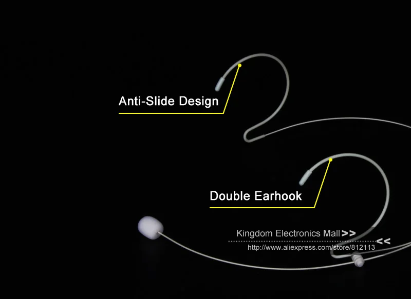 Высококачественный стерео разъем 3 5 мм с винтовым замком двойной наушник