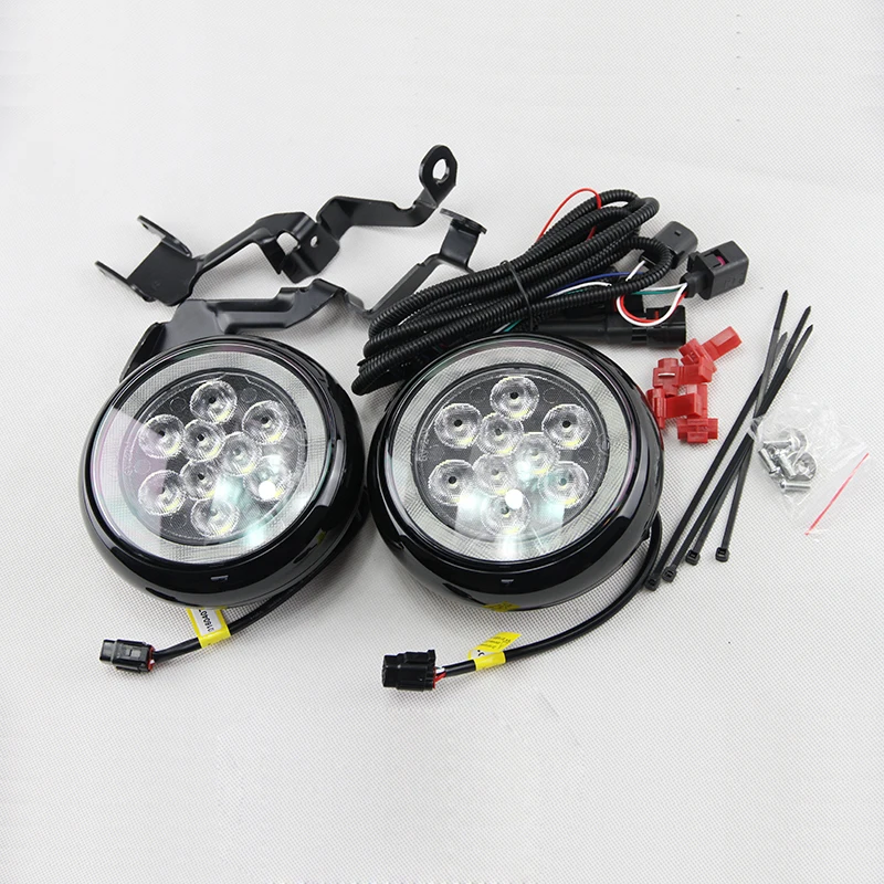 Для Mini Cooper OEM Стиль Led Halo ралли светильник для R55 R56 R57 R58 R60 R61 F56 Габаритные огни с Ангельские глазки