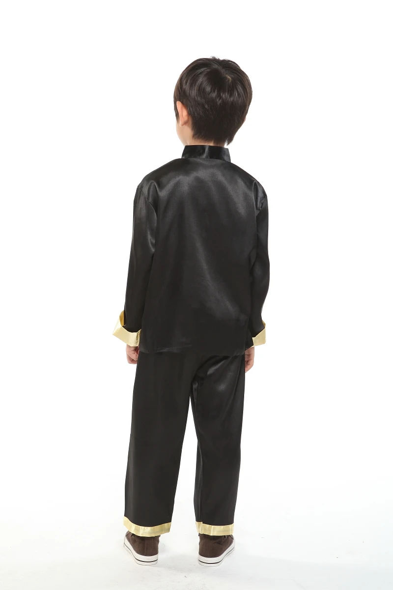 

Shanghai Story Chinese traditional embroider dragon sets for boys Chinese style boys kung fu suit sets Martial Arts Sets