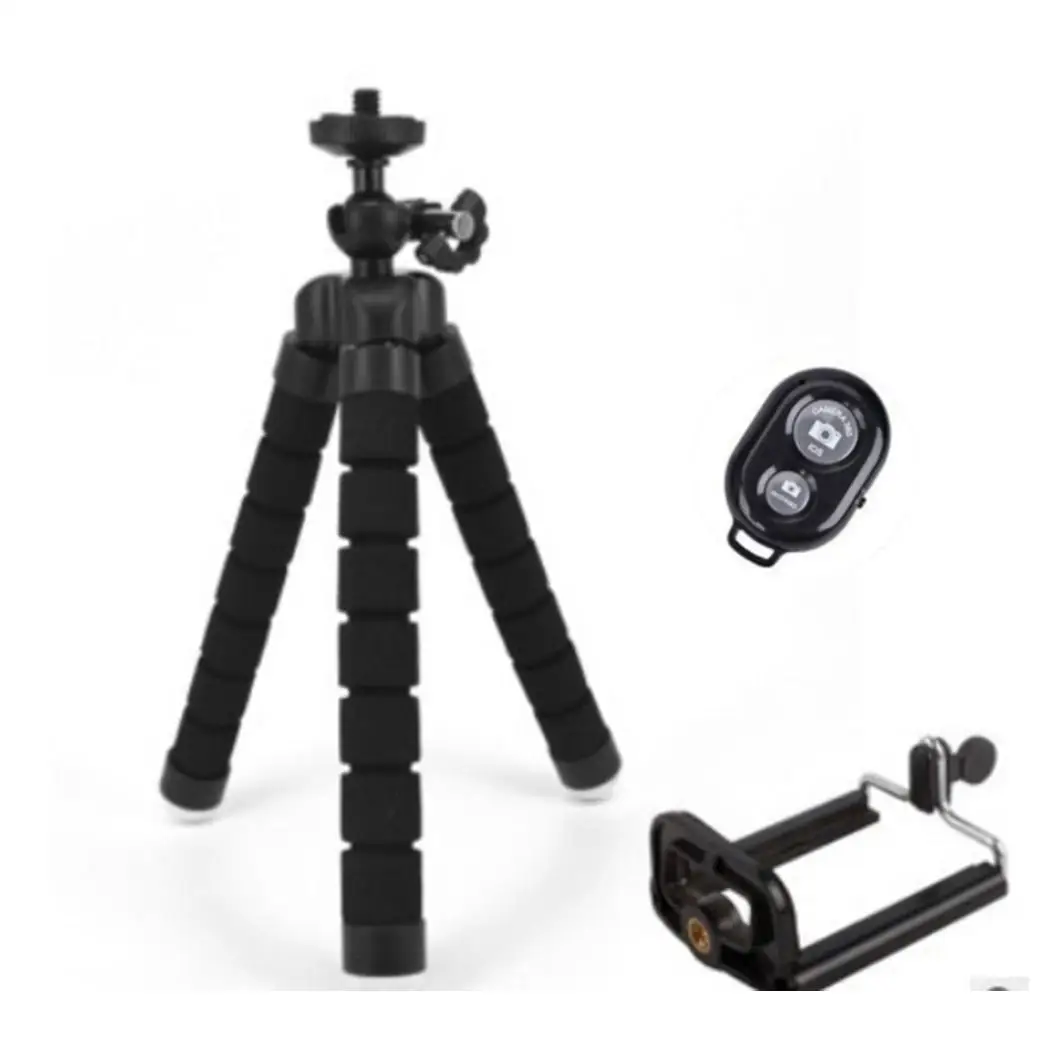 Держатель для телефона Гибкий штатив осьминога кронштейн селфи расширяющаяся