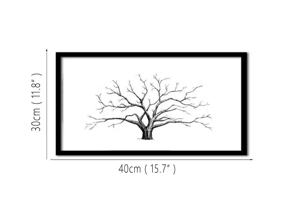 Fingerprintstree proboths творческий DIY гость Подпись знак-в книге холст картины для Одежда