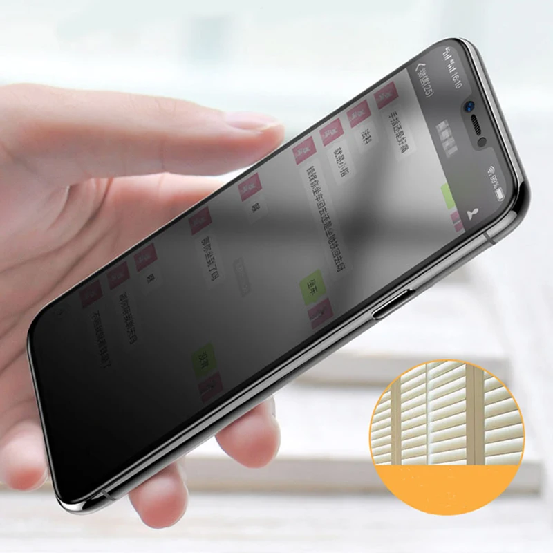 EXUNTON для Vivo V15 V15pro 9H анти шпион полное покрытие закаленное стекло Pro Антибликовая