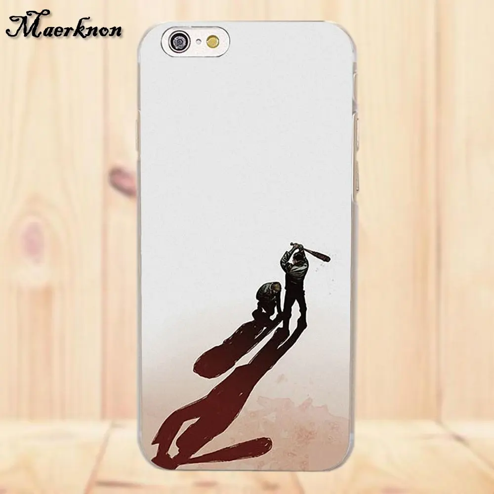 ТВ шоу Maerknon Camiseta Negan The Walking Dead для Huawei G7 G8 Honor 5A 5C 5X 6 6X 7 8 V8 Mate 9 P7 P8 P9 P10 Lite Plus|tv show|6 plusp8