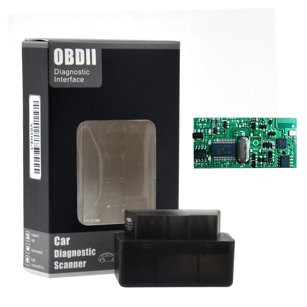 Автомобильный диагностический сканер V1.5 Super MINI ELM327 Bluetooth ELM 327 PIC18F25K80 версия 1 5