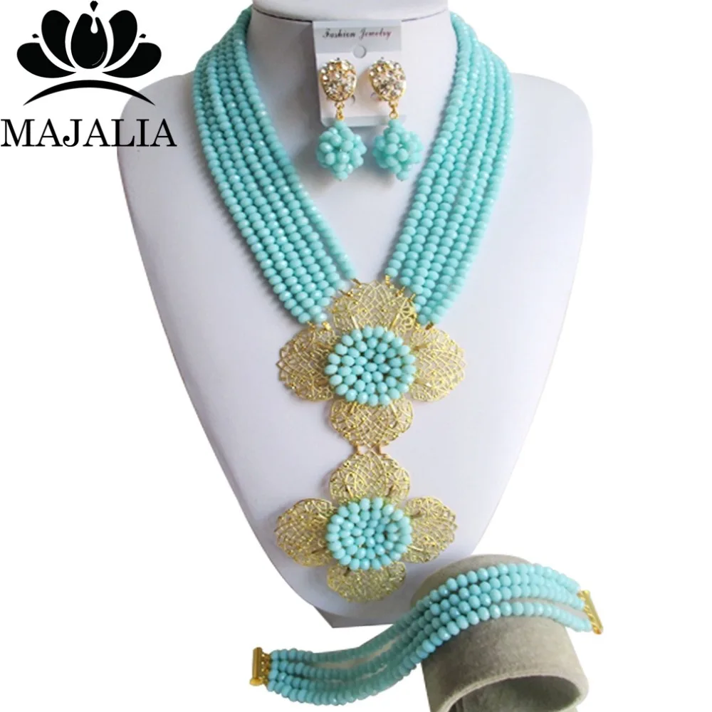 Ювелирный Комплект из светильник е и серёг в африканском стиле|african crystal jewelry