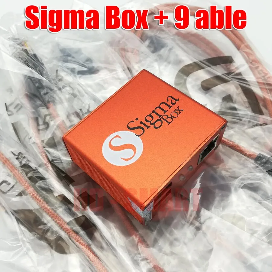 Версия 2018 оригинальная коробка Sigma с 9 набором кабелей + Pack 1 2 3 активации|Наборы