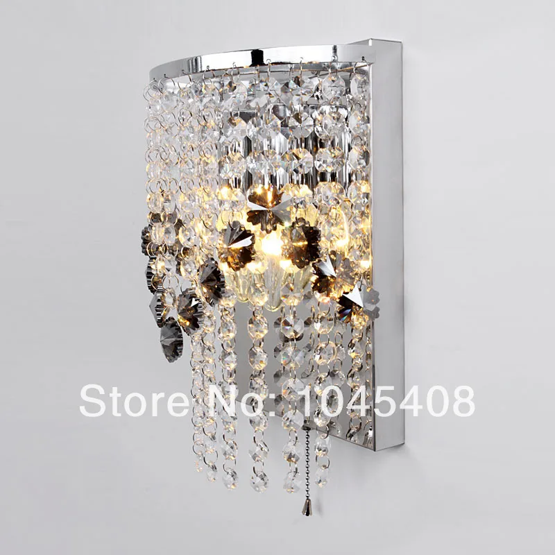 2 шт. настенные светодиодные лампы из нержавеющей стали|crystal wall light|wall lightcrystal |