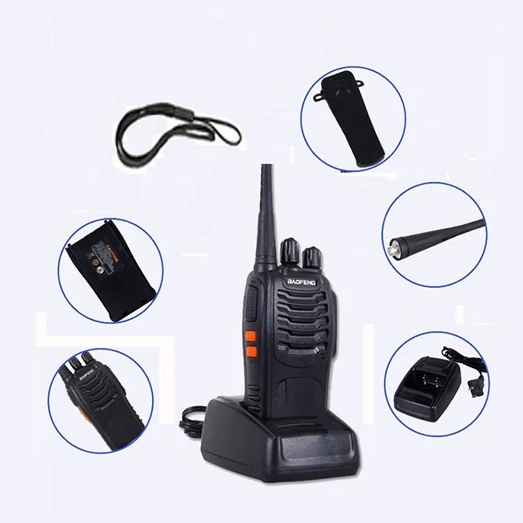В продаже 4 шт. ptt радио UHF 400 470 МГц 16CH частоты ctcss cdcss фонарик боковая полоса (ssb)