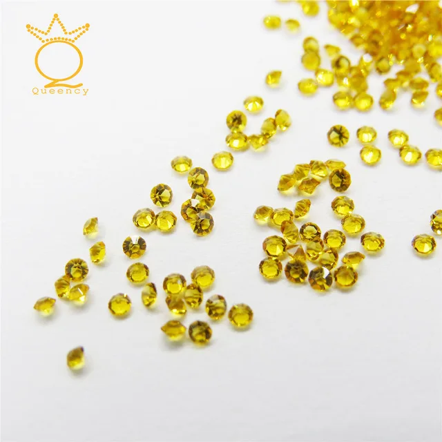 Light Topaz Все цвета, 1,3 мм, блестящие циркониевые Стразы, микро алмазные Стразы, пикси, хрустальные точечные Стразы, крошечные стразы, аксессуары для ногтей - Цвет: Light Topaz