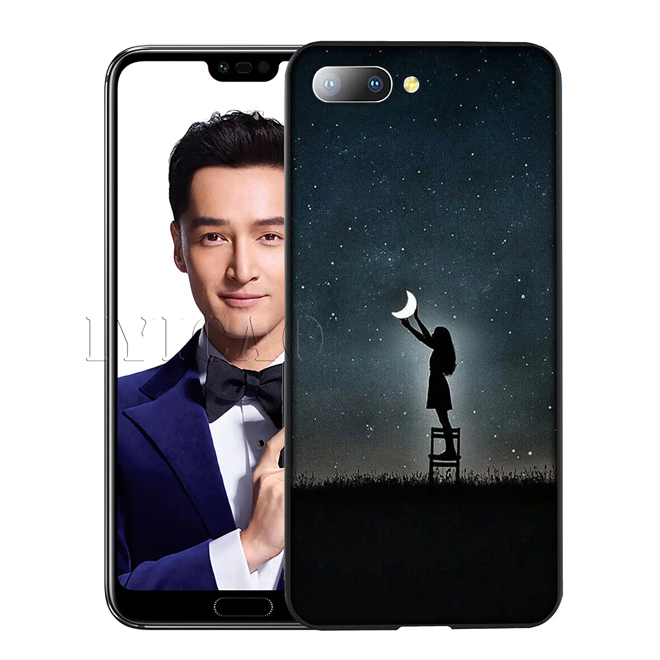 Iyicao Милая модная одежда для девочек мягкий силиконовый чехол Huawei Y7 Y6 Prime Y9 2018 Honor 8C