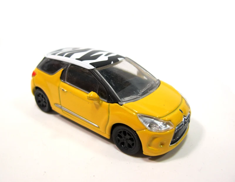 4 цвета N orev 1: 64 CITROEN DS3 Бутик брелок для автомобильных ключей, игрушки для детей модели игрушки с дистанционным управлением оптом