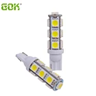 Автомобильные лампы T10 13led 5050 smd, 100 шт., 194 168 192 W5W LED t10 13smd автомобильные лампы, клиновидные светодиодные лампы для салона автомобиля, Стайлинг автомобиля