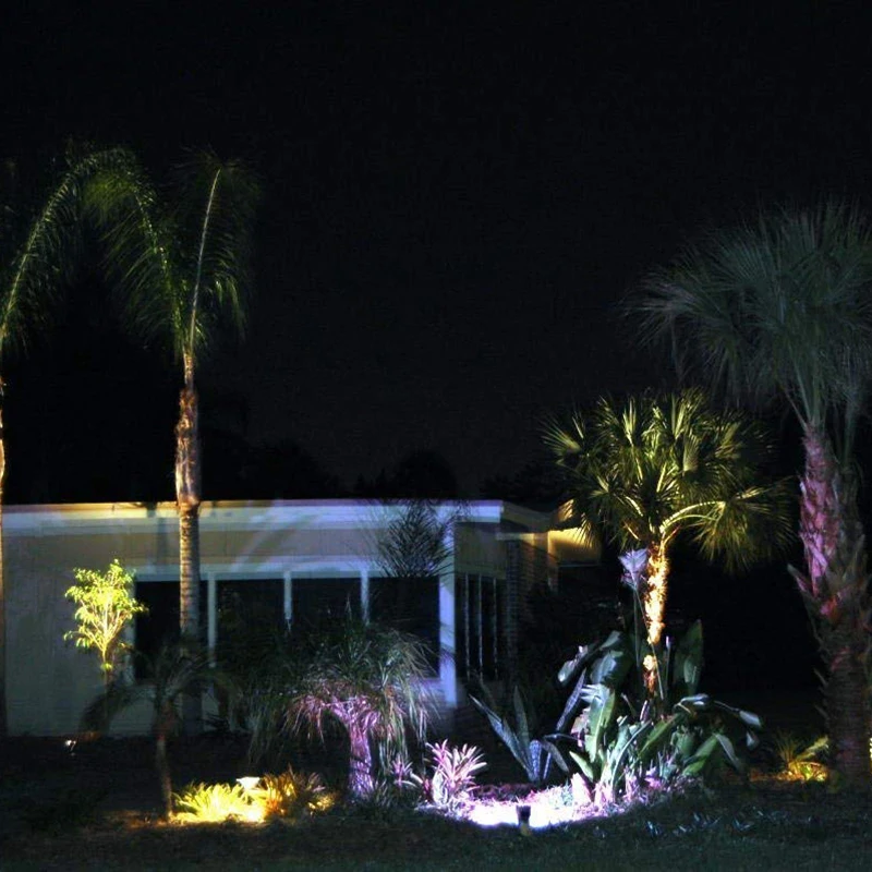 Светодиодный прожектор на солнечных батареях IP65 водонепроницаемый наружный