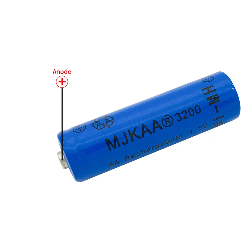 4 шт. АА 1.2В Ni-MH 3200mAh Батарея 2A аккумуляторы перезаряжаемые Ni-MH для дистанционного управления игрушками с LED-подсветкой.