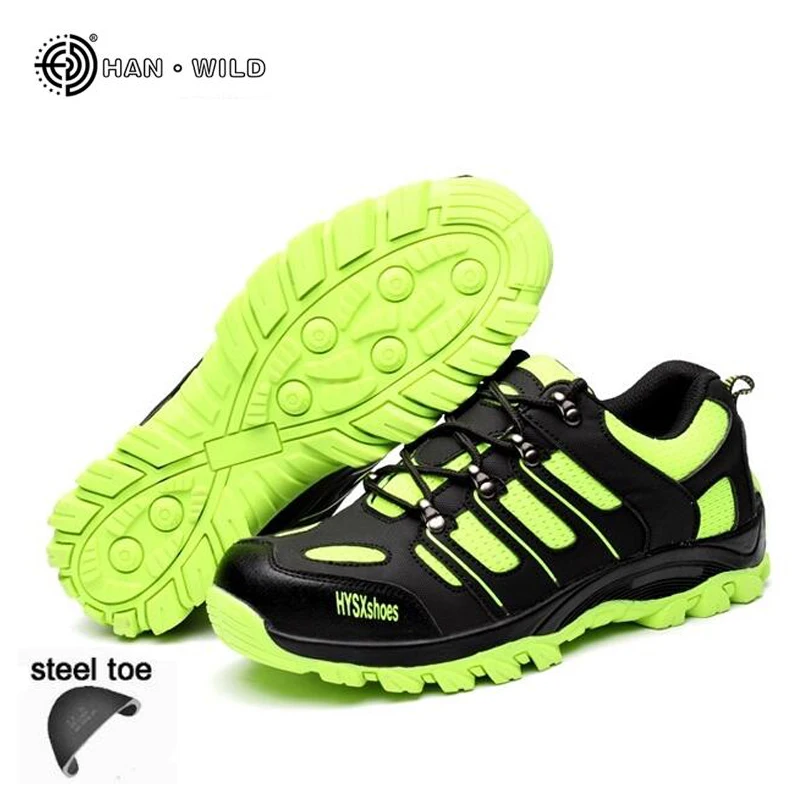 Защитная Рабочая обувь мужские дышащие сетчатые модные повседневные рабочие