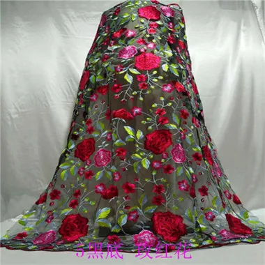 Новое поступление зародышей цвет нейлон/хлопок кружевная ткань diy Одежда Ткань