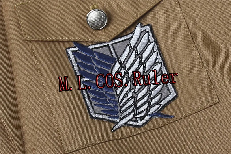 Аниме атака на Титанов/Shingeki no Kyojin Eren Yeager Косплей Костюм Скаут Легион для Хэллоуина Настроить