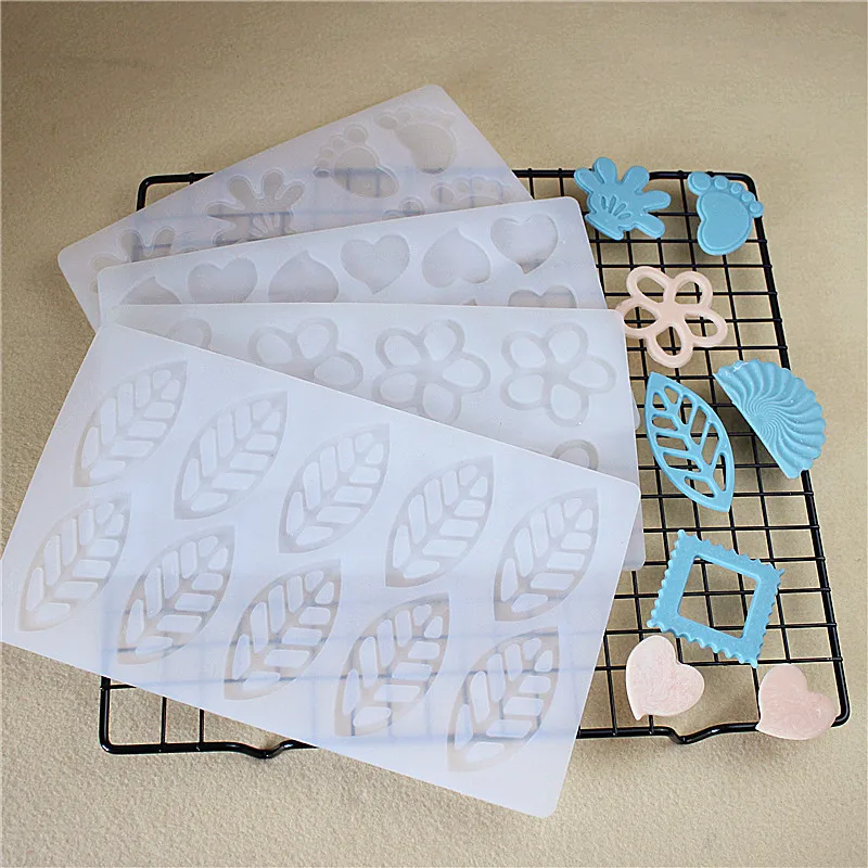 3D Наклейки для украшения тортов трафарет выпечки силиконовая форма шоколада