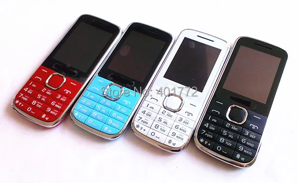 НОВЫЙ Ультра Тонкий Сотовый Телефон 2.4 ''X286 Dual Sim Карты MP3 Fm-радио Камера