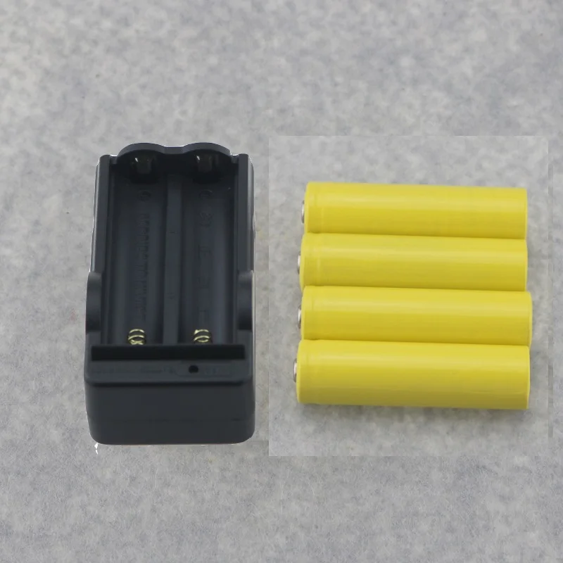 4 шт 3,7 V 18650 BRC 5000mah незащищенная литий-ионная аккумуляторная батарея+ EU dual 18650 зарядное устройство