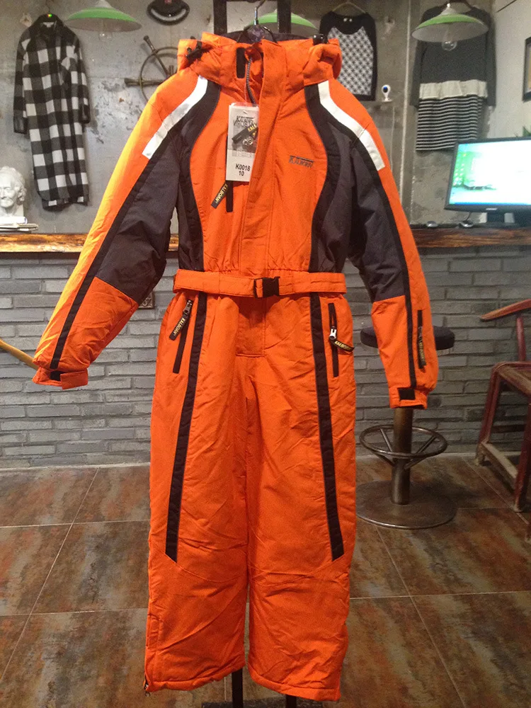 Подростков зимняя ветрозащитный водонепроницаемый 1 шт. лыжи мальчики и девочки