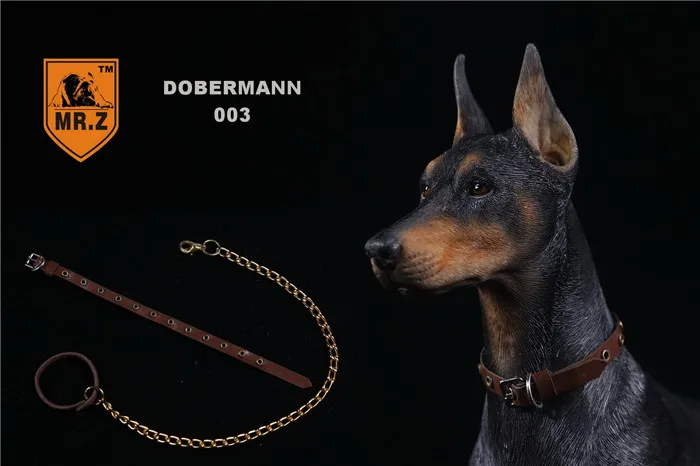 DB003 1/6 Коллекционная Фигурка солдата, аксессуары для сцены Mr. Z Real Animal 10th DB001-DB003, немецкая статуя добермана, модель 12 дюймов - Цвет: DB003