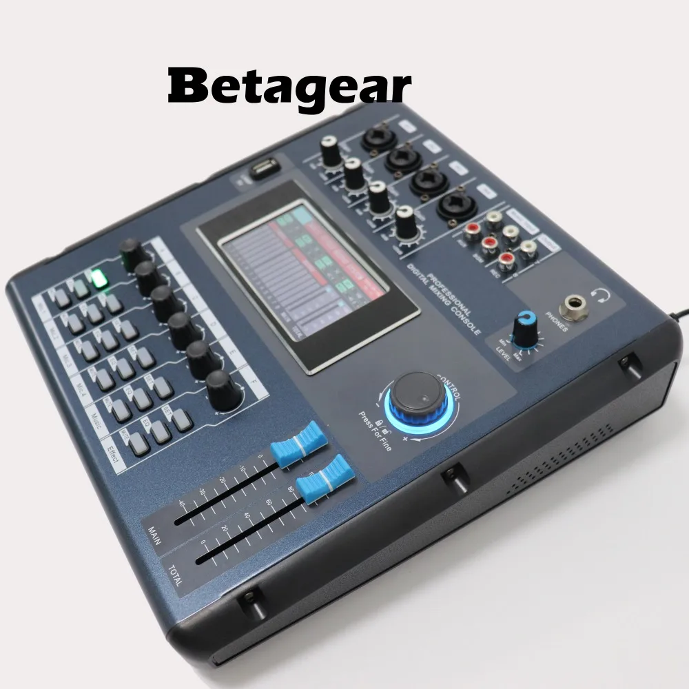 Betagear экран-сенсорный M2006 цифровой микшер аудио профессиональные микшерные пульты мини-микшер звука equipos de musica