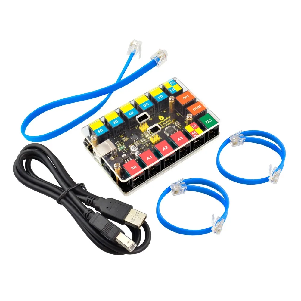 Новинка! Легко Подключаемый стартовый Обучающий набор для Arduino пара(21 шт модули