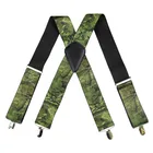 Подтяжки Winfox мужские камуфляжные, винтажные, шириной 5 см, с 4 зажимами, тактические, армейские подтяжки