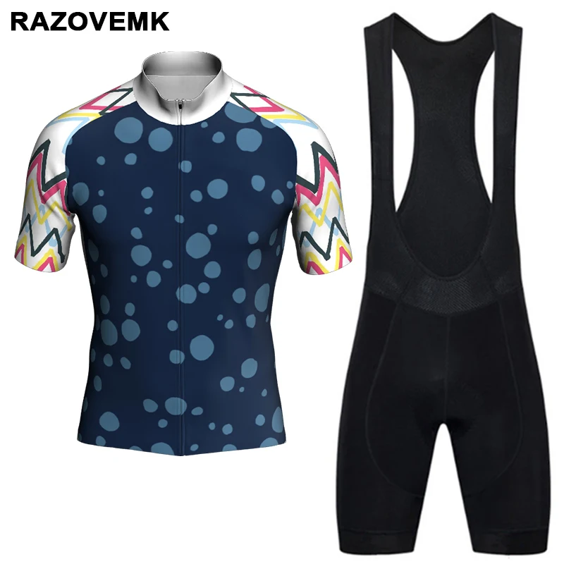 RAZOVEMK 2018 Велоспорт Джерси MTB велосипед велосипеды ropa ciclismo велосипедный цикл