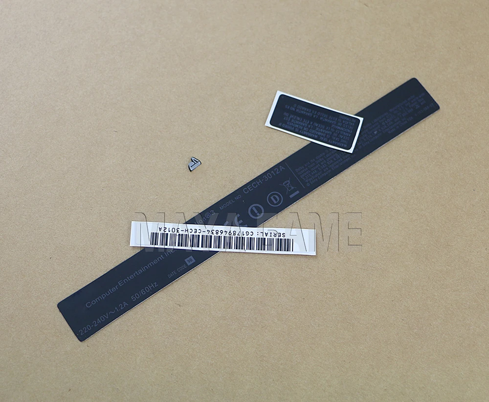 2 компл./лот CECH-3012A Корпус наклейка Shell этикетка уплотнения для playstation 3 PS3 консоли