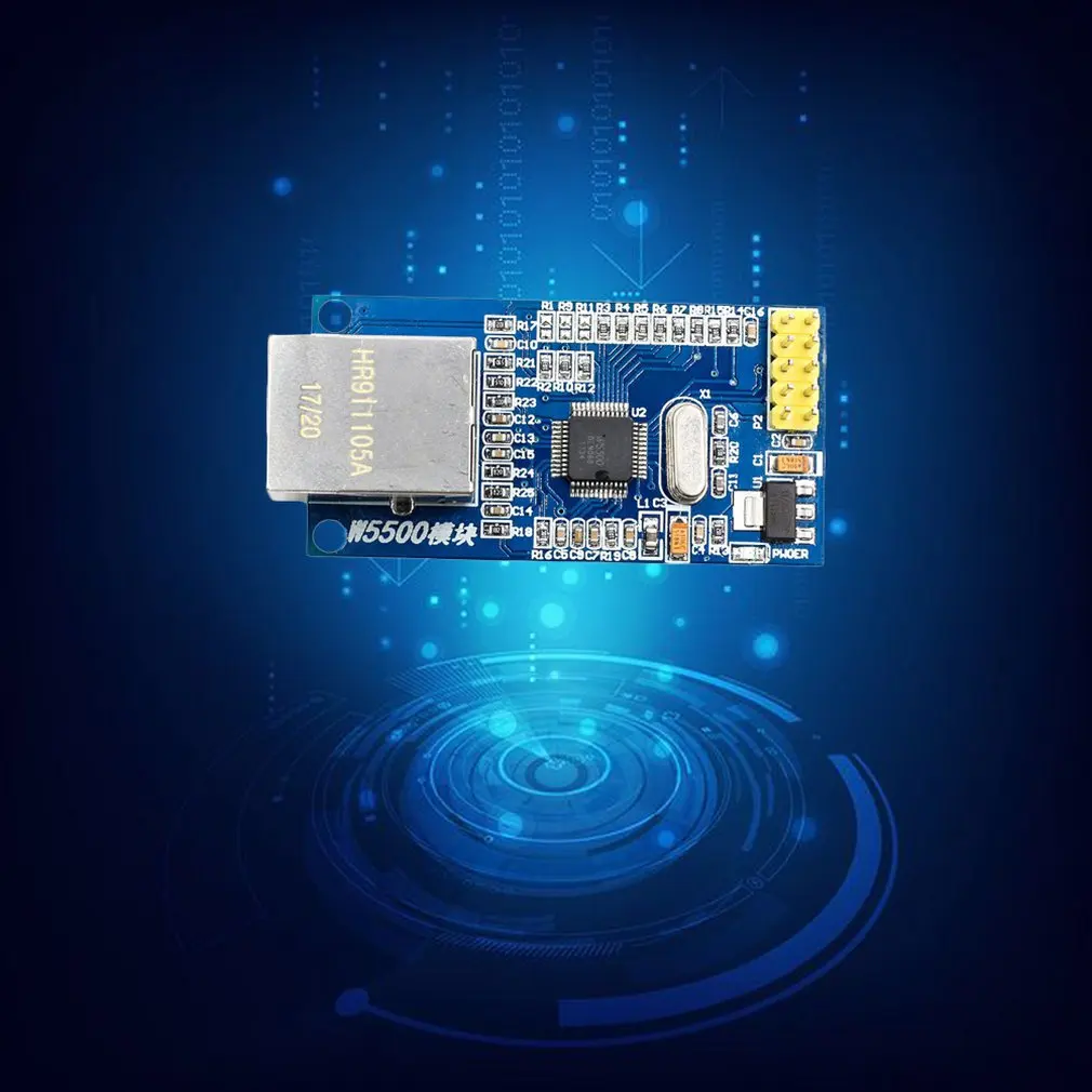 W5500 Ethernet сетевой модуль аппаратного обеспечения TCP/IP 51/STM32 микроконтроллер