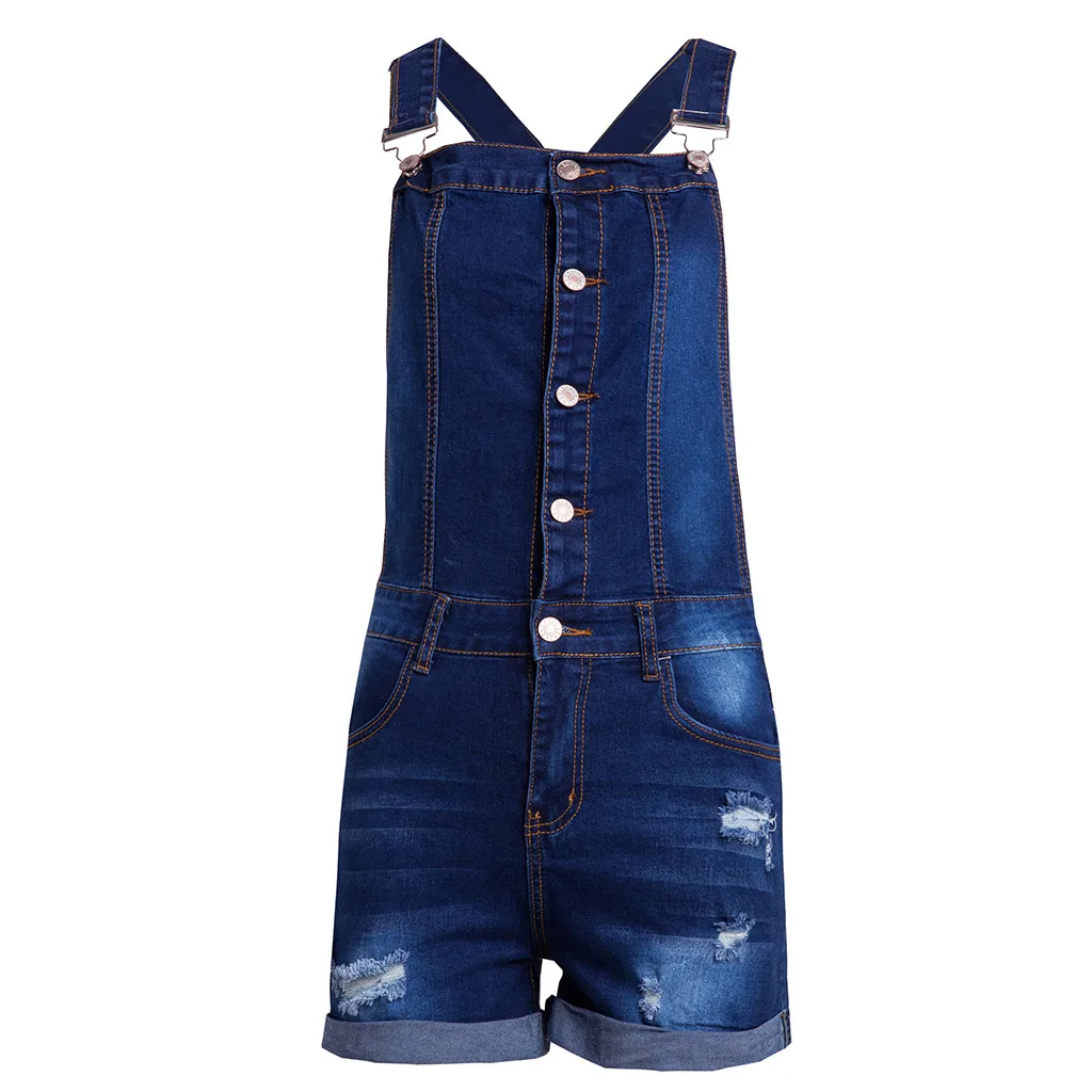 Женский элегантный комбинезон большого размера плюс на пуговицах однотонный