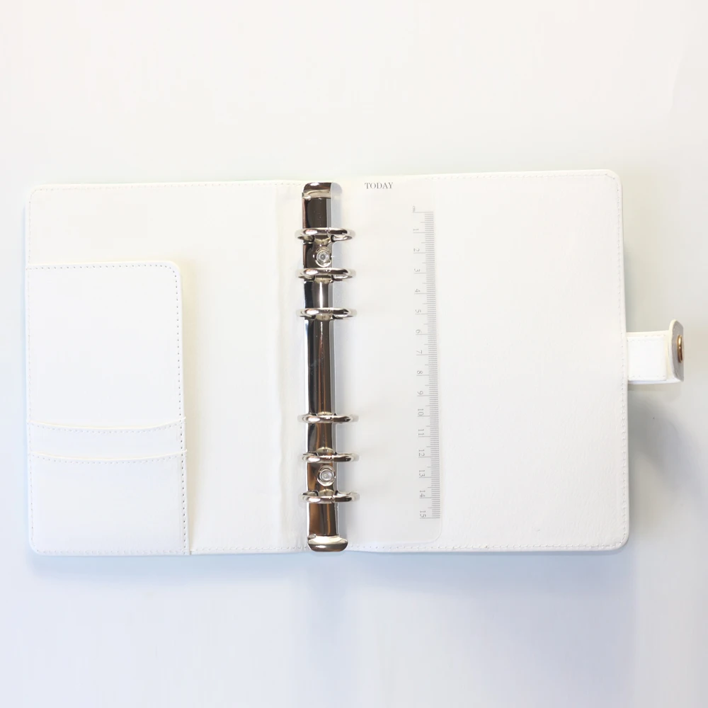 Domikee милые кожаные офисные и школьные спиральные блокноты канцелярские товары