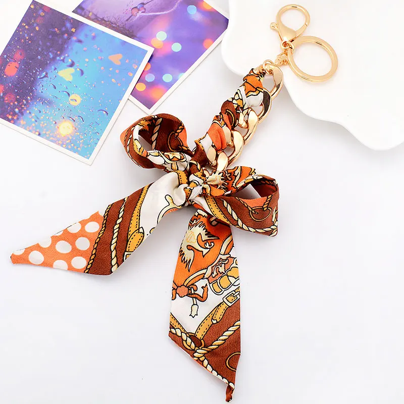 

Beadsland Шелковый бант, богемный брелок, модная женская сумочка, Автомобильный ключ, Пляжное украшение, высокое качество, подарок для девочек