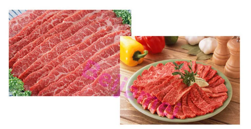 Preise BEIJAMEI Desktop Typ Edelstahl Elektrische Frische Fleisch Slicer Kommerziellen Fleisch Slicer Schneiden Fleisch Maschine