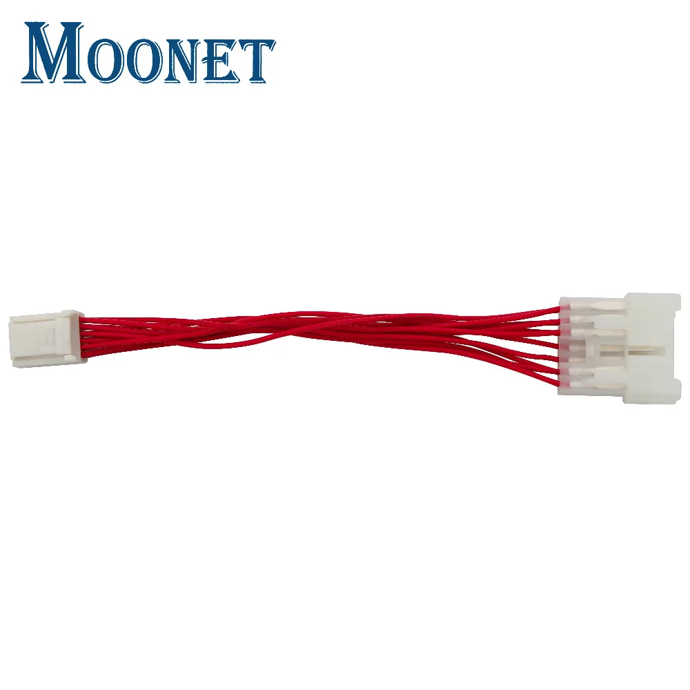 Разъем AUX Moonet 5 + 7pin преобразователь на 6 6pin для адаптера Toyota QX494|aux toyota 7|cable 6cable aux |
