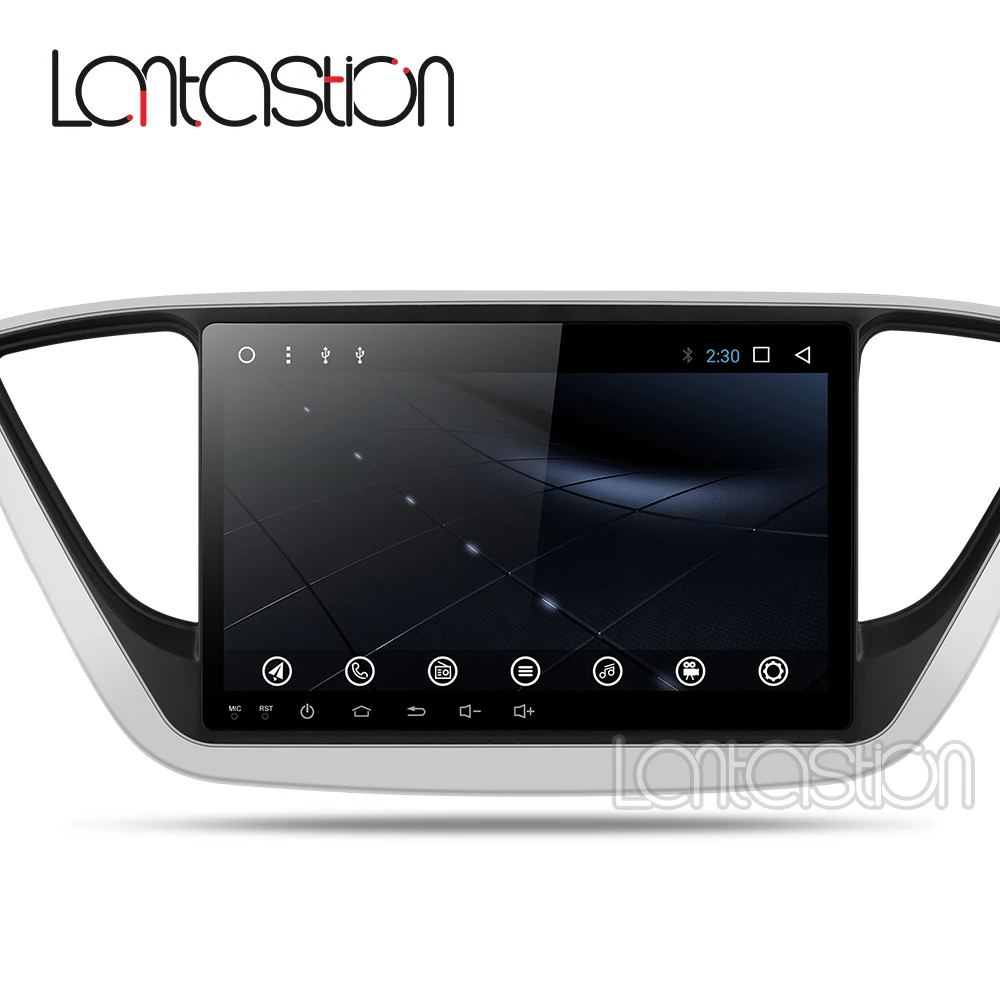 L13 Allwinner T8 автомобильный dvd gps навигатор для solaris hyundai no 2 din 2012 2013 2017 2018 verna Радио