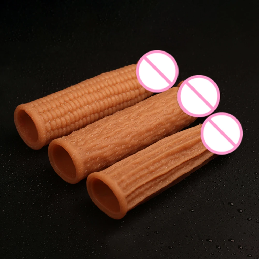 Мягкий силиконовый фаллоимитатор кукурузный огурец искусственный пенис Женская
